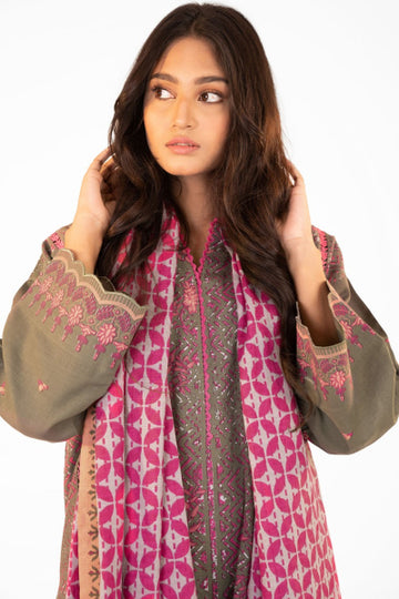 Alkaram FW-24.1-22-Grey Winter Collection 2022 Online Shopping